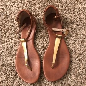 Michael Kors Leather Sandals